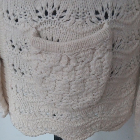 Juicy Couture Cream Knit Cardigan - Picture 4 of 7